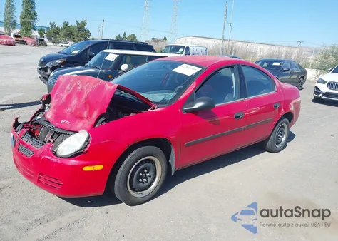 2004 Dodge Neon Se from USA, damaged, VIN 1B3ES26C04D508370